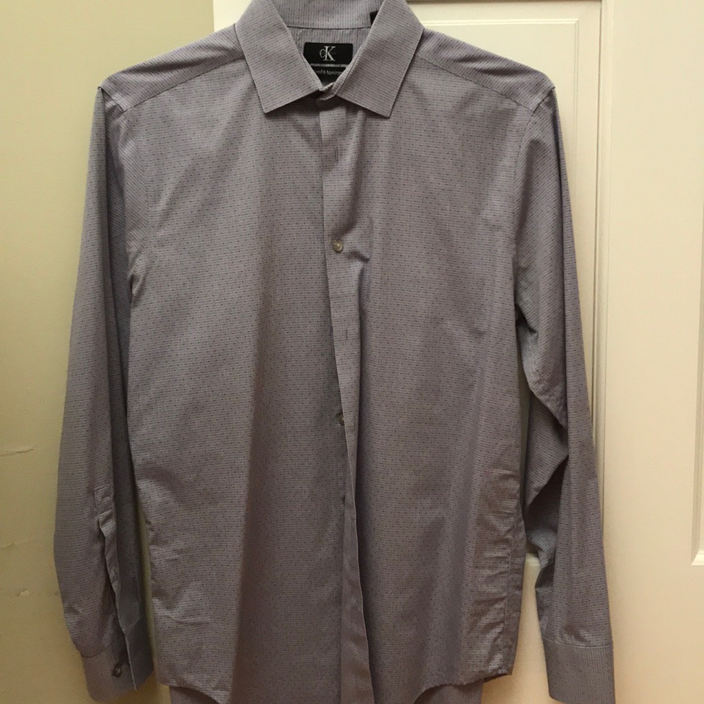 Lightly Checkered Button Down